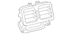 Genuine Lexus Console Air Vent 58860-78010 New. Price: $195.91.