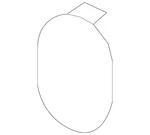 Genuine Volkswagen Console Armrest Cap 5C6-863-359-A-82V New. Price: $14.33.