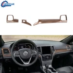 Wood Grain Front Dash Panel Decor Strip Trim Cover For Jeep Grand Cherokee 11-20 New. Price: $41.99.