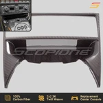 Scopione Carbon Center Console Ac Dash Panel Cover Trim For Lamborghini Gallardo New. Price: $600.00.