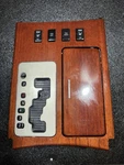 04-07 Infiniti QX56 Cupholder Shifter Bezel Trim Woodgrain W/ Switches Oem Used. Price: $99.99.