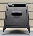 08-12 Chevy Malibu Rear Console Back Seat Cup Drink Holder Black Used. Price: $59.39.