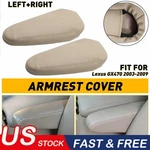 2PCS Seat Armrest Leather Cover Ivory Beige For 2003-2009 Lexus New. Price: $22.79.