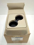 New Oem Ford Rear Seat Center Armrest 2010-2012 Fusion Milan Tan Camel Suede. Price: $75.00.