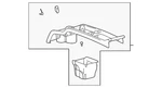 Genuine Gm Accessory Tray 25735247 New. Price: $6.49.
