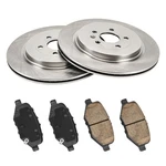 6PC Rear Ceramic Brake Kit Fit Ford Explorer 2013-2014 2015-2017 2018 P1612 New. Price: $81.69.