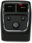 2011-2017 Dodge Charger Center Console Rear Trim W/ Vents & Heated Seat Switch Used. Price: $148.15.