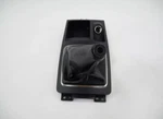 2008-2015 Mitsubishi Lancer Evolution X Center Console Shifter Boot Trim Oem Used. Price: $100.00.