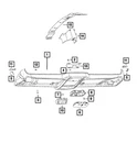 Genuine Mopar Bracket 68199239AA New. Price: $36.66.