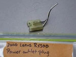 99 - 03 Lexus RX300 Center Console Power Outlet Socket Plug Oem Used. Price: $19.95.
