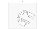Genuine Ford Console Trim Panel CL3Z-15045A76-PA New. Price: $349.45.