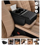 Xukey Car Armrest Cushion Leather Center Console Covers 5-IN-1 Black New. Price: $49.99.