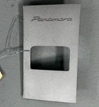 2012 - 2016 Porsche Panamera Center Console Trim Cover Panel Silver Grey Oem Used. Price: $33.68.