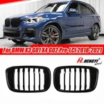 For Bmw X3 G01 X4 G02 18-21 M-style Front Bumper Kidney Grille Gloss Black New. Price: $43.99.