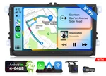 Eonon VWX7A For Golf 5 Passat B6 B7 9" Ips Screen Android 14 Car Stereo Gps New. Price: $188.49.