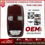 For 1999-2002 Dodge Ram 1500 2500 Overhead Console Dome Lamp Storage 55350657 Us New. Price: $119.46.