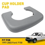 97-03 Ford F150 Center Console Cup Holder Armrest Pad Bottle Drink Stand New. Price: $18.04.