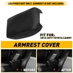 Fits For 2012-2017 Toyota Camry Leather Center Console Lid Armrest Cover Black New. Price: $12.34.