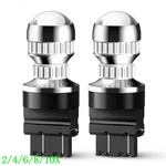 Auxito 3157 3156 Tail Brake Stop Light Super Bulb Lamp Pure Red Led 54-SMD 2/10X New. Price: $14.24.