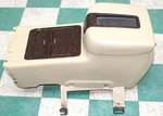 13' Yukon Dark Woodgrain Tan Leather Floor Center Console Armrest Lid Assy Trim Used. Price: $161.49.