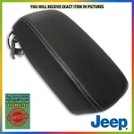 2014 - 2021 Jeep Cherokee Front Center Console Armrest Storage Lid Black Oem Used. Price: $94.00.
