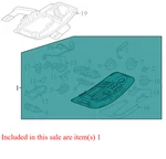 2010 2015 Gmc Terrain Overhead Console Used Oem 22753280. Price: $66.49.