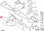 Genuine Bmw Z4 Coupe Roadster E85 E86 2.0I 2.2I Center Console 51167055746 New. Price: $1574.38.