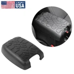 Black Rubber Center Console Armrest Box Pad Cover For Wrangler Jk 2011-17 New. Price: $35.21.