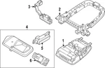 Genuine Nissan Finish Panel 73979-7JA1A New. Price: $95.17.
