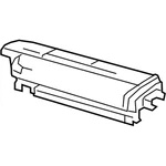 Genuine Mercedes-benz Storage Compartment Flap Oem 23168079019H15 New. Price: $700.86.