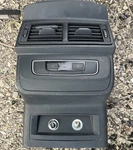 2017-2019 Audi Q7 Center Console Rear Back Panel & Air Vent Grille Oem Used. Price: $129.95.