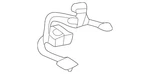 Genuine Hyundai Console Wiring Harness 84619-CW000 New. Price: $90.40.