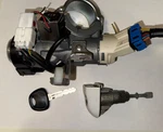 10 11 12 13 Kia Forte Ignition Switch Lock Cylinder Assembly & Key Door Used. Price: $98.00.