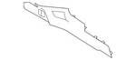 Genuine Ford Side Trim Panel BA8Z-7404608-BA New. Price: $33.68.