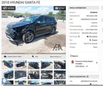 Console Front Lwb With Sunroof Fits 17-19 Santa Fe 4284251 Used. Price: $89.99.