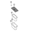 Genuine Mopar Storage Bin Cover 5LF14TX7AB New. Price: $73.51.