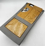2007-2011 Toyota Camry Console Lid Shifter Bezel Gray Woodgrain Oem Used. Price: $99.00.