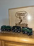 Lionel Heritage ! Thomas Friends Train Wooden Railway Compat Erie Coal Car Used. Price: $71.99.