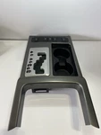 08-15 Armada Titan Center Console Gear Shifter Panel Bezel Cup Holder W/ Wires, Used. Price: $60.00.