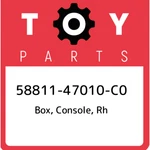 58811-47010-C0 Toyota Box, Console, Rh 5881147010C0, New Genuine Oem Part. Price: $78.49.