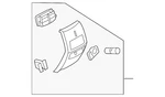 Genuine Ford Rear Panel Trim BA1Z-78045E24-BB New. Price: $269.76.