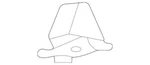 Oem New Ford Genuine 2015-2020 Shelf Retainer Clip W713958-S424. Price: $18.43.