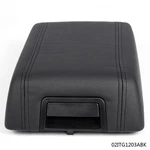Black Pu Leather Center Console Arm Rest Lid Cover Fit 2004-2008 Ford F150 New. Price: $32.47.