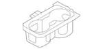 Genuine Land-rover Cup Holder LR159570 New. Price: $186.94.