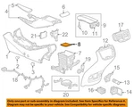 Gm Oem 16-25 Malibu Center Console-compartment Box Mat 23168693 New. Price: $28.91.