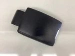 11-18 Volvo S60 V60 3701 Black Leather Console Lid 39868887 Used. Price: $45.00.