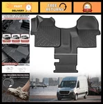 All-weather Tpe Rubber Floor Mats For Mercedes Sprinter 2500/3500 2019-2025, 1ST New. Price: $179.99.