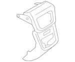Genuine Ford Rear Panel Trim FA1Z-58045E24-CH New. Price: $111.50.