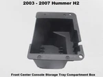 185797958 03 07 Hummer H2 Front Console Cd Storage Compartment Tray Box Oem Used. Price: $79.00.