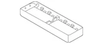 Genuine Nissan Console Trim Panel 969D2-6TA0B New. Price: $36.06.